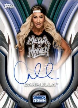2020 Topps WWE Women's Division - Roster Autographs #A-CM Carmella Front