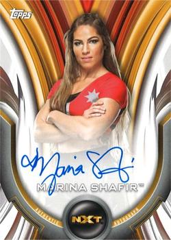 2020 Topps WWE Women's Division - Roster Autographs #A-MS Marina Shafir Front