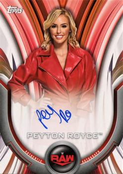 2020 Topps WWE Women's Division - Roster Autographs #A-PR Peyton Royce Front