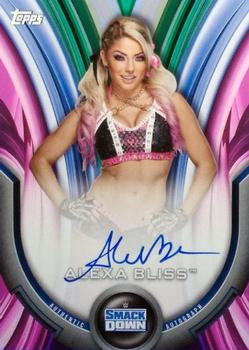 2020 Topps WWE Women's Division - Roster Autographs Pink #A-AB Alexa Bliss Front