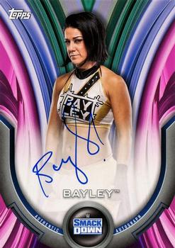 2020 Topps WWE Women's Division - Roster Autographs Pink #A-BL Bayley Front