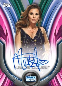 2020 Topps WWE Women's Division - Roster Autographs Pink #A-MJ Mickie James Front