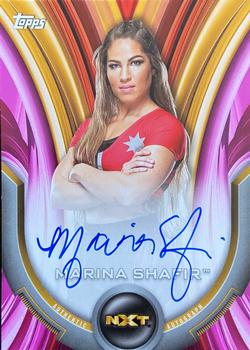 2020 Topps WWE Women's Division - Roster Autographs Pink #A-MS Marina Shafir Front