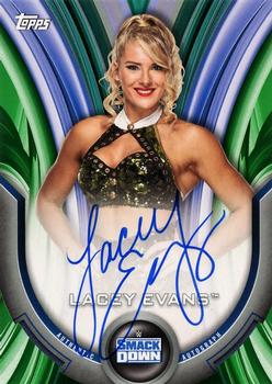 2020 Topps WWE Women's Division - Roster Autographs Green #A-LE Lacey Evans Front