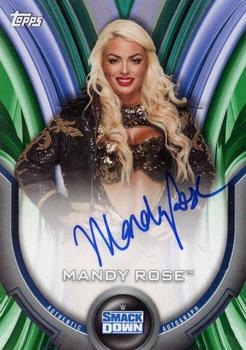 2020 Topps WWE Women's Division - Roster Autographs Green #A-MR Mandy Rose Front