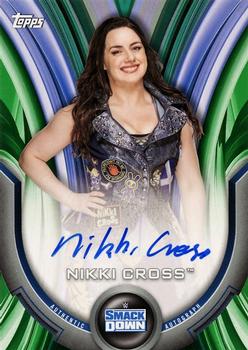2020 Topps WWE Women's Division - Roster Autographs Green #A-NC Nikki Cross Front
