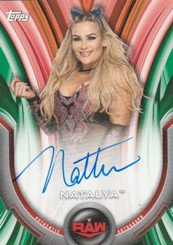 2020 Topps WWE Women's Division - Roster Autographs Green #A-NT Natalya Front