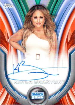 2020 Topps WWE Women's Division - Roster Autographs Orange #A-KB Kayla Braxton Front