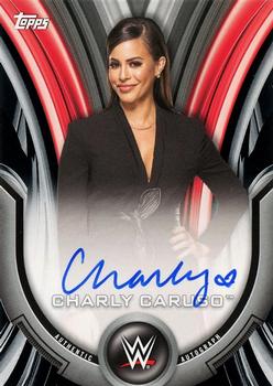 2020 Topps WWE Women's Division - Roster Autographs Black #A-CC Charly Caruso Front