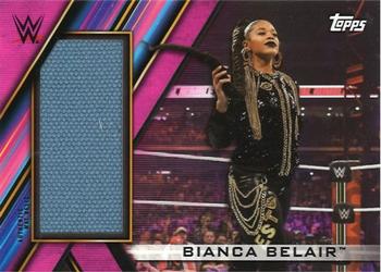 2020 Topps WWE Women's Division - Superstar Mat Relics Pink #MR-BB Bianca Belair Front