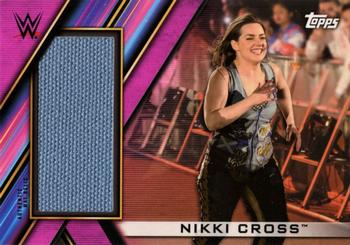 2020 Topps WWE Women's Division - Superstar Mat Relics Pink #MR-NC Nikki Cross Front