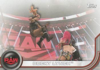 2020 Topps WWE Women's Division - Roster Cards #RC-6 Becky Lynch Front