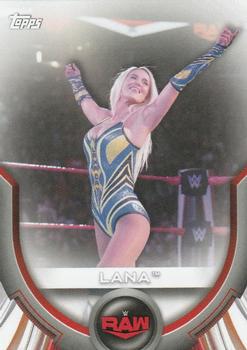 2020 Topps WWE Women's Division - Roster Cards #RC-27 Lana Front