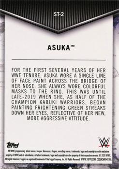 2020 Topps WWE Women's Division - Superstar Transformations #ST-2 Asuka Back