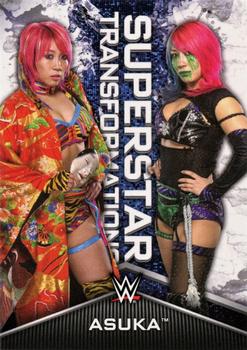 2020 Topps WWE Women's Division - Superstar Transformations #ST-2 Asuka Front