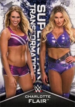 2020 Topps WWE Women's Division - Superstar Transformations #ST-6 Charlotte Flair Front
