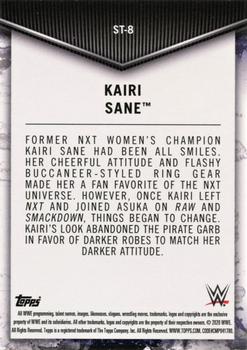 2020 Topps WWE Women's Division - Superstar Transformations #ST-8 Kairi Sane Back