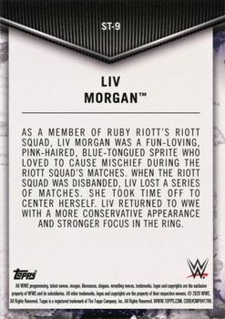 2020 Topps WWE Women's Division - Superstar Transformations #ST-9 Liv Morgan Back