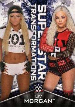 2020 Topps WWE Women's Division - Superstar Transformations #ST-9 Liv Morgan Front