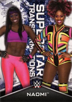 2020 Topps WWE Women's Division - Superstar Transformations #ST-10 Naomi Front