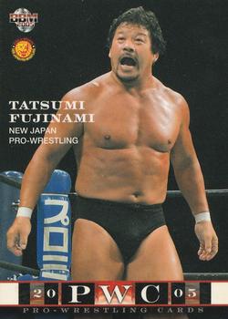 2005 BBM Pro Wrestling #1 Tatsumi Fujinami Front