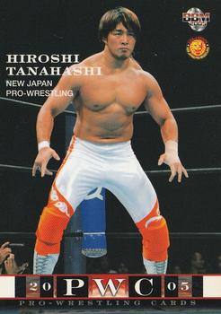 2005 BBM Pro Wrestling #4 Hiroshi Tanahashi Front