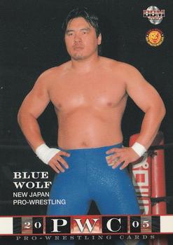2005 BBM Pro Wrestling #8 Blue Wolf Front