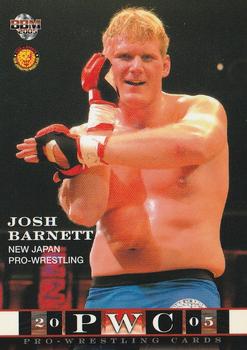 2005 BBM Pro Wrestling #9 Josh Barnett Front