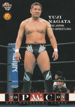 2005 BBM Pro Wrestling #24 Yuji Nagata Front