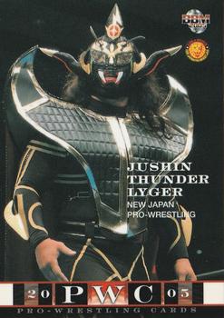 2005 BBM Pro Wrestling #30 Jushin Thunder Liger Front