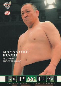 2005 BBM Pro Wrestling #38 Masanobu Fuchi Front