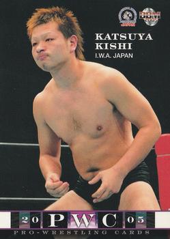 2005 BBM Pro Wrestling #69 Katsuya Kishi Front
