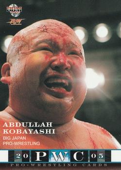 2005 BBM Pro Wrestling #79 Abdullah Kobayashi Front