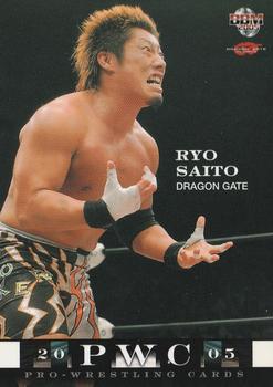 2005 BBM Pro Wrestling #85 Ryo Saito Front