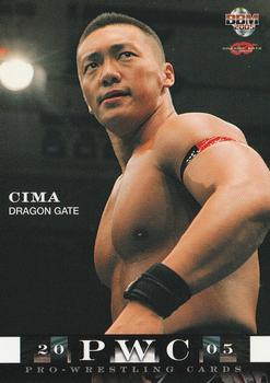 2005 BBM Pro Wrestling #93 Cima Front