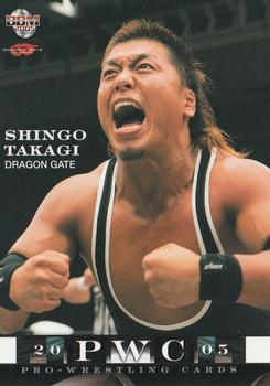 2005 BBM Pro Wrestling #97 Shingo Takagi Front