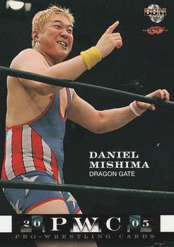 2005 BBM Pro Wrestling #103 Daniel Mishima Front