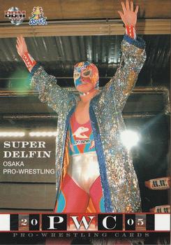 2005 BBM Pro Wrestling #125 Super Delfin Front