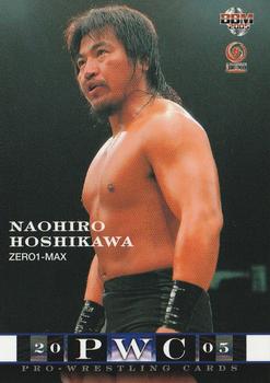 2005 BBM Pro Wrestling #147 Naohiro Hoshikawa Front