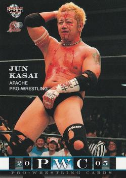 2005 BBM Pro Wrestling #186 Jun Kasai Front