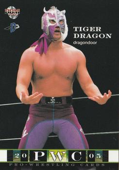 2005 BBM Pro Wrestling #194 Tiger Dragon Front