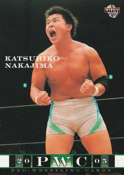 2005 BBM Pro Wrestling #213 Katsuhiko Nakajima Front