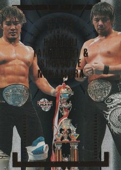 2005 BBM Pro Wrestling - The Champion #C2 Hiroshi Tanahashi / Shinsuke Nakamura Front