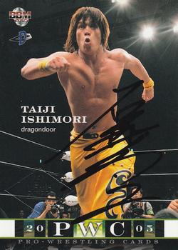 2005 BBM Pro Wrestling - Autographs #NNO Taiji Ishimori Front