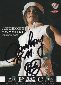 2005 BBM Pro Wrestling - Autographs #NNO Anthony W. Mori Front