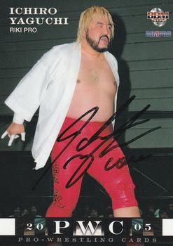 2005 BBM Pro Wrestling - Autographs #NNO Ichiro Yaguchi Front