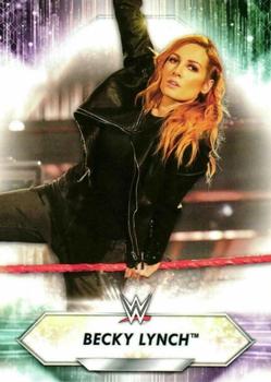 2021 Topps WWE #100 Becky Lynch Front