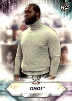 2021 Topps WWE #124 Omos Front