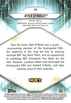 2021 Topps WWE #180 Kyle O'Reilly Back