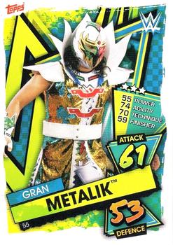 2021 Topps Slam Attax WWE #55 Gran Metalik Front